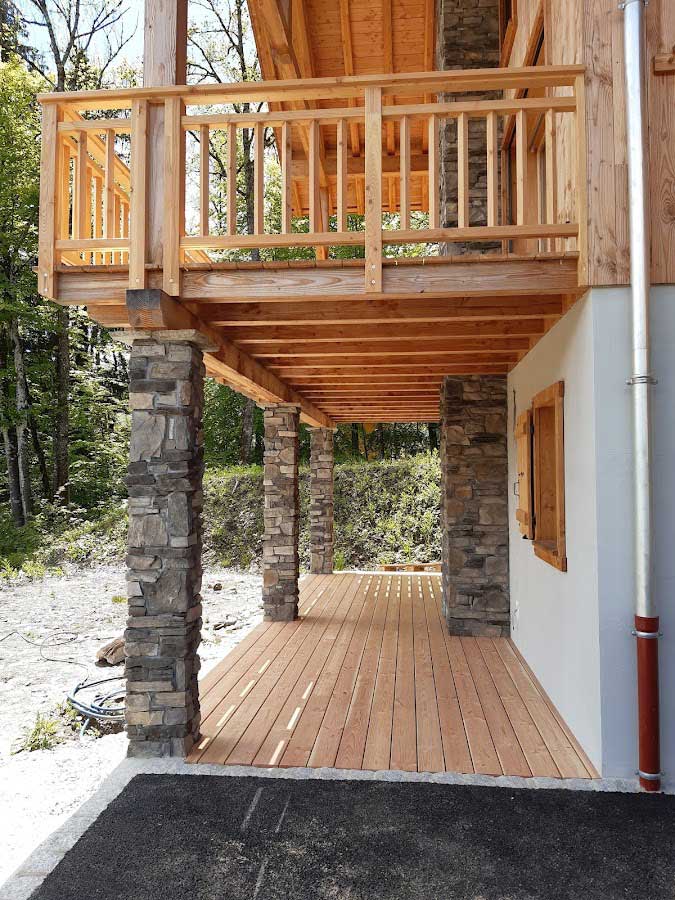 Création d'un balcon - SAS GURLIE à Samoëns