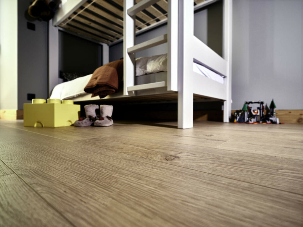 photo d'un parquet réalisé par la SAS GURLIE à Samoëns